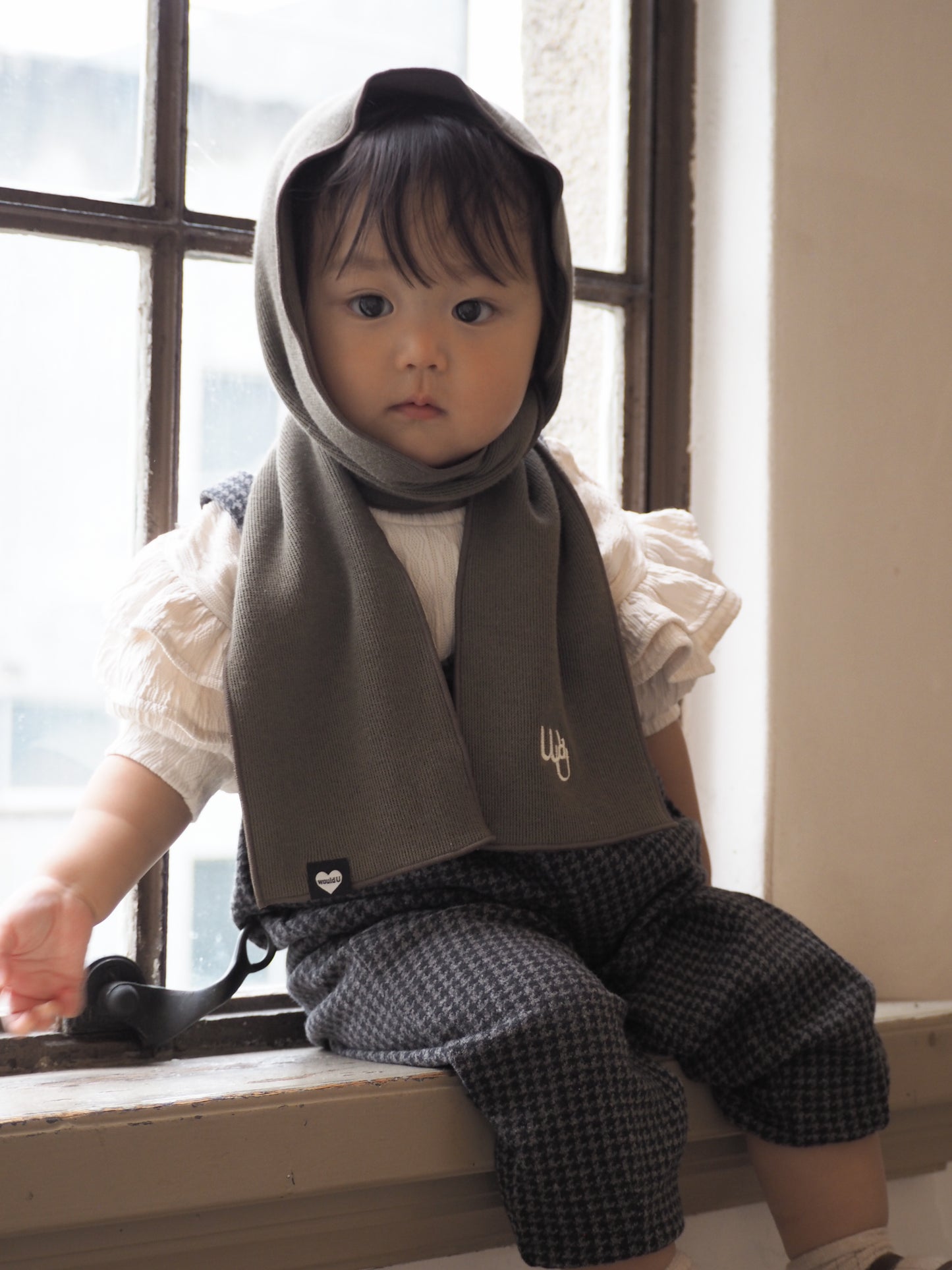 wouldu muffler / khaki