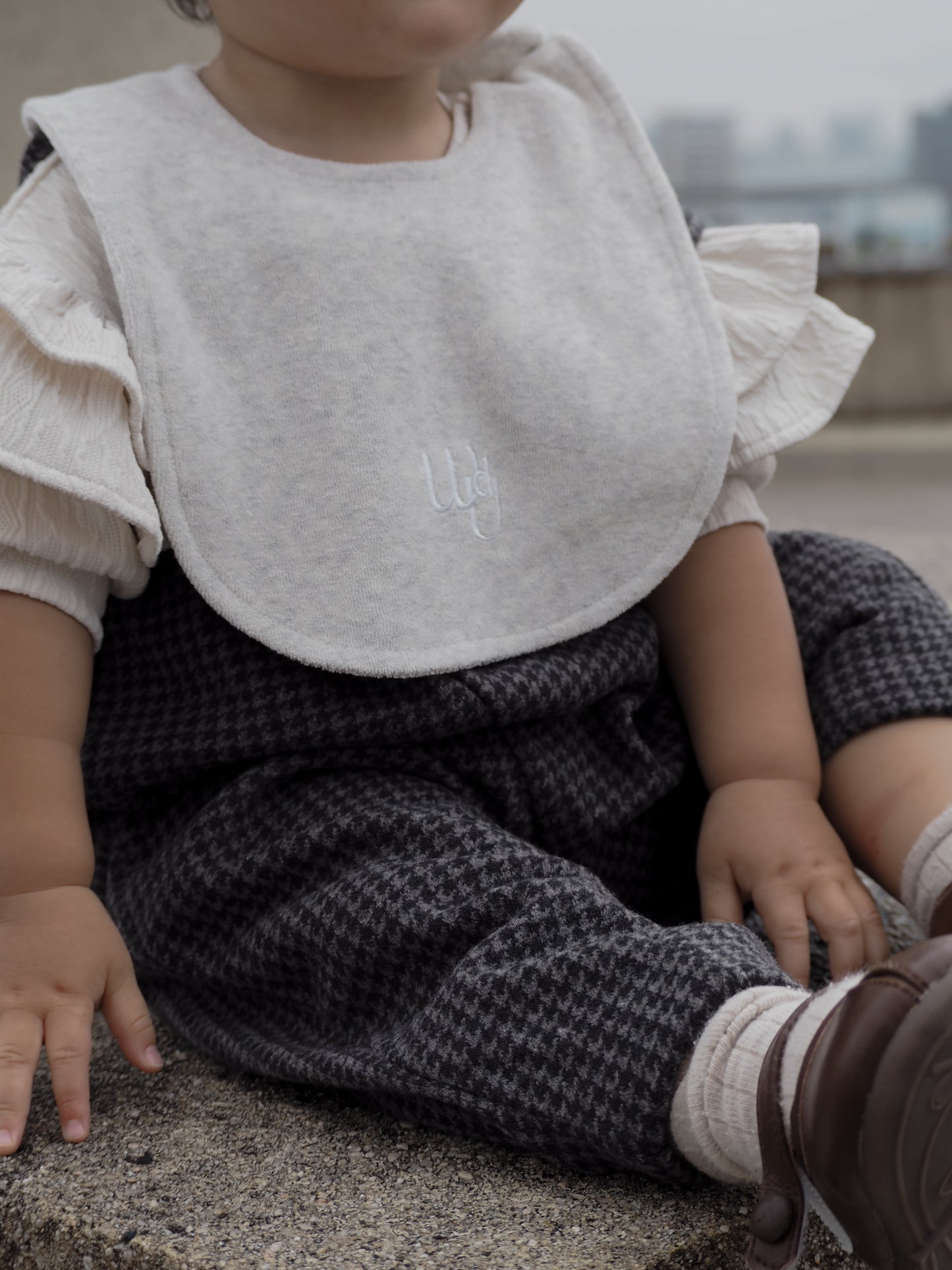 cloud terry bibs ☁️