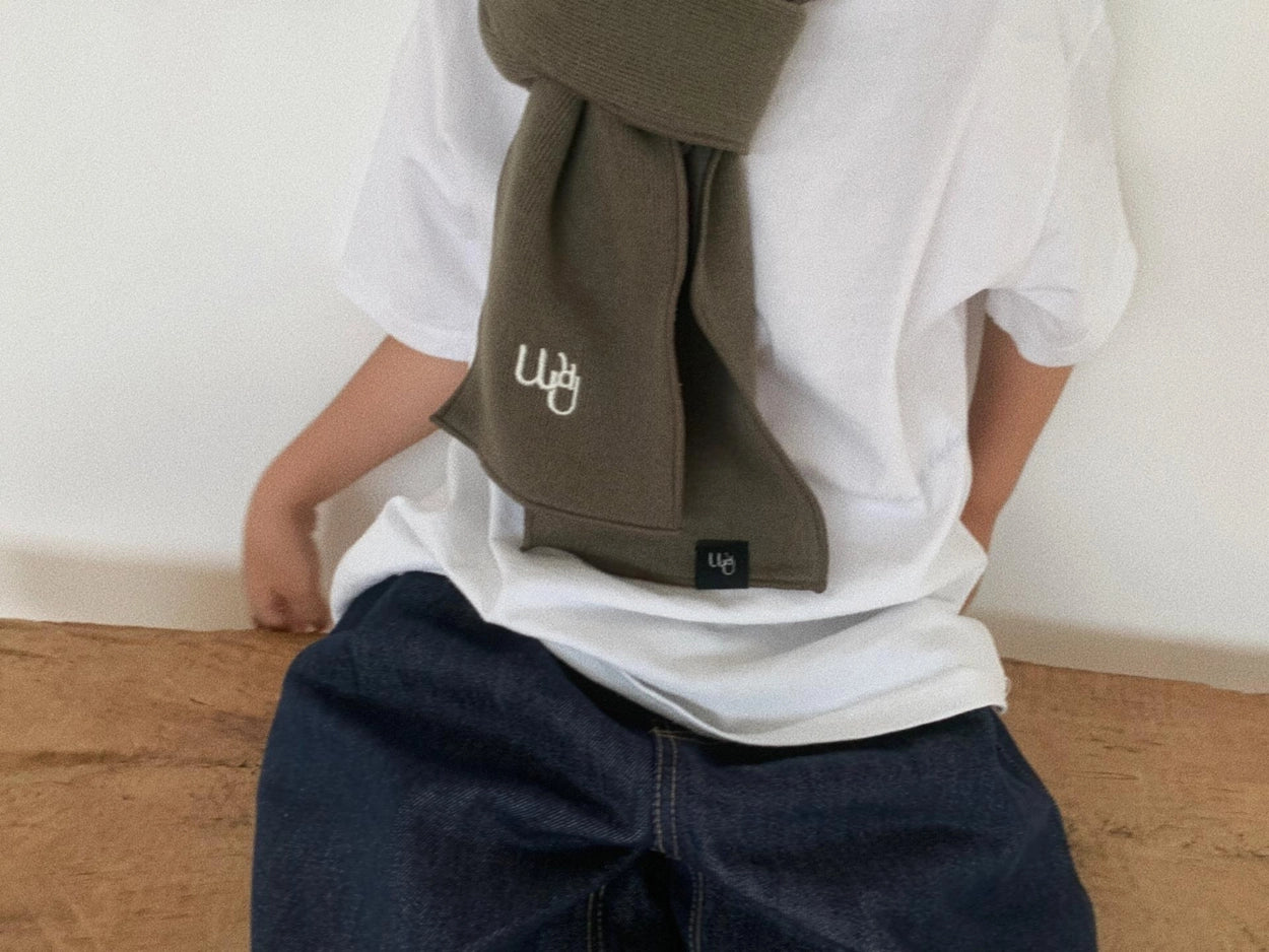 wouldu muffler / khaki