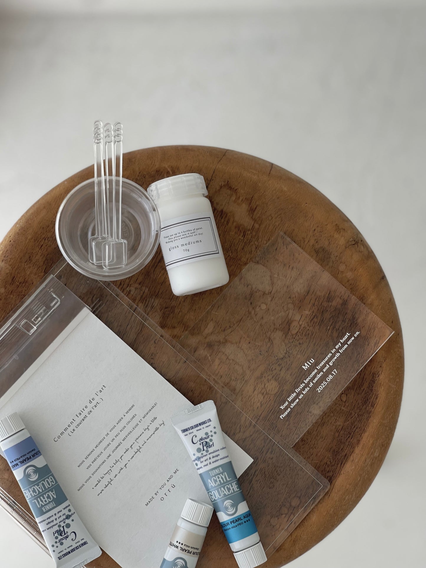 Acryl canvas set