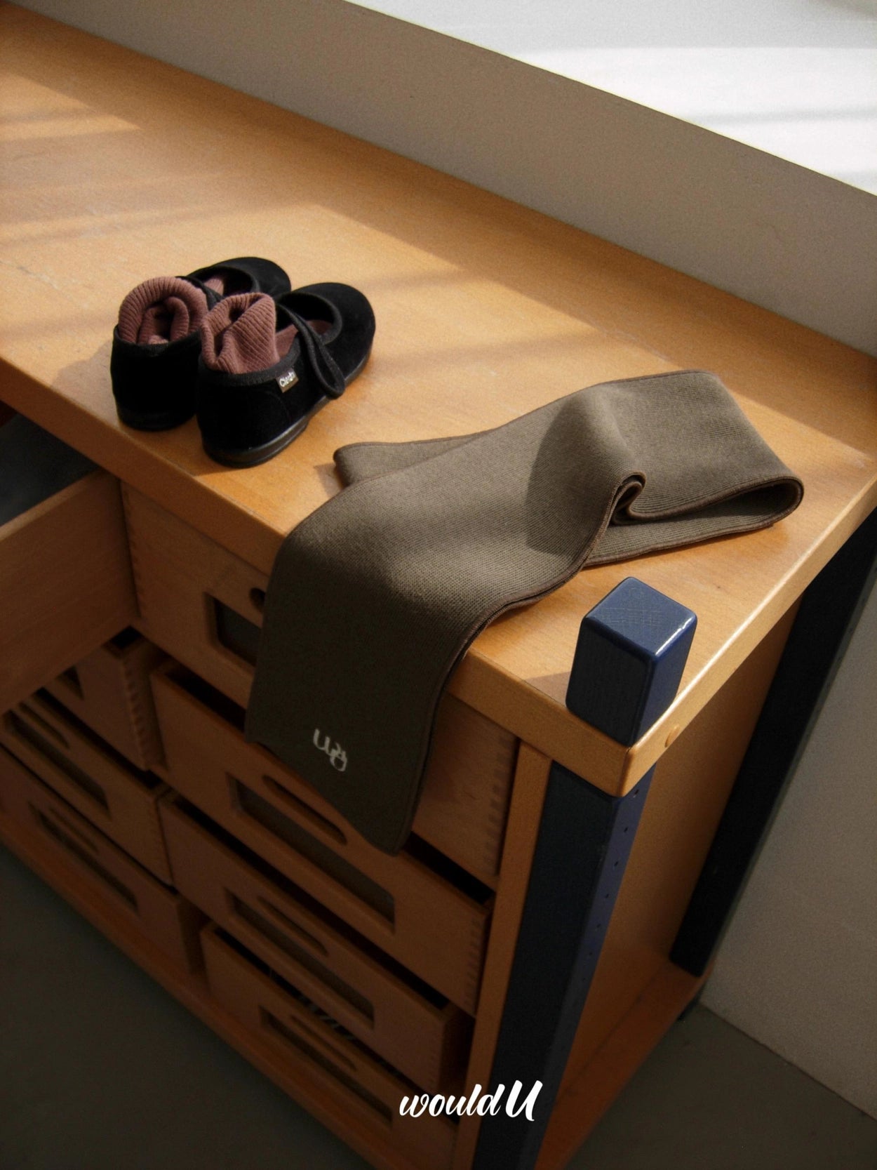 wouldu muffler / khaki
