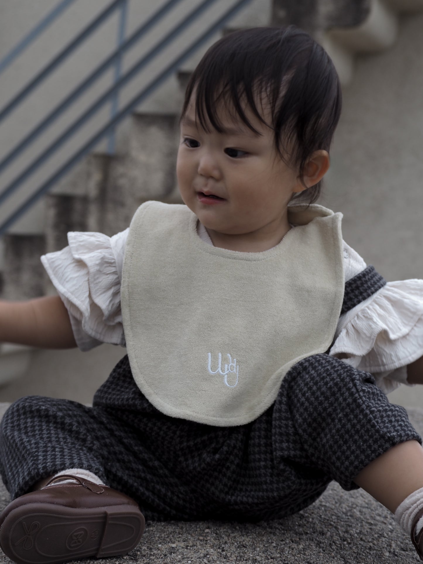cloud terry bibs ☁️