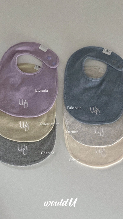 cloud terry bibs ☁️