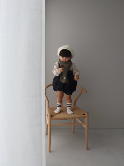 wouldu muffler / khaki