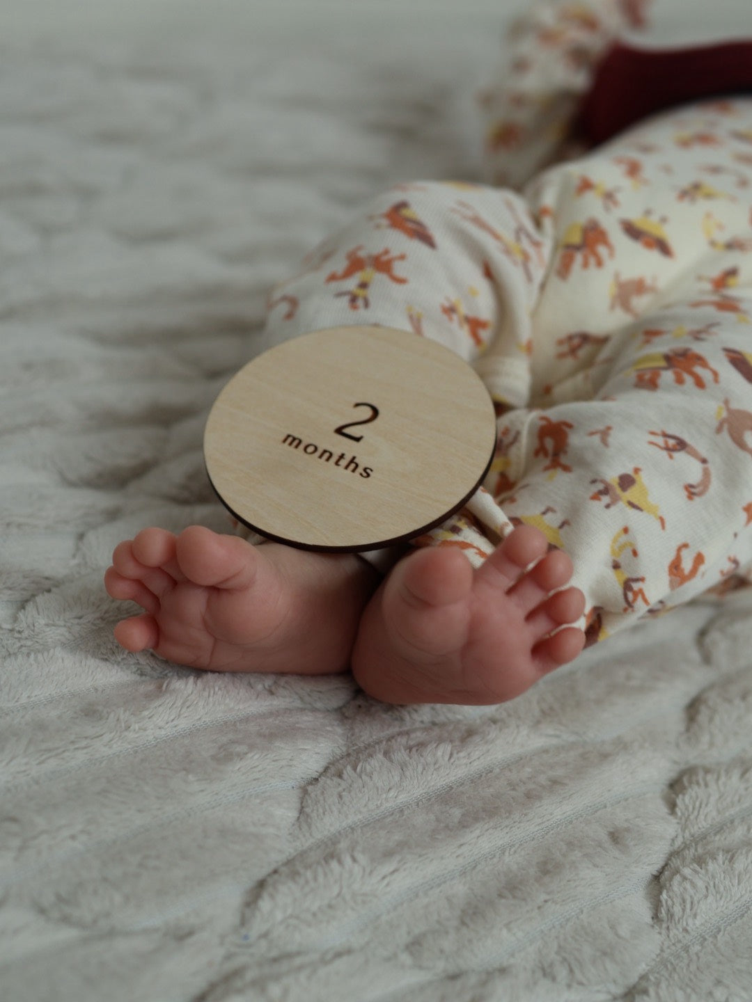 wooden monthly plate -standard -