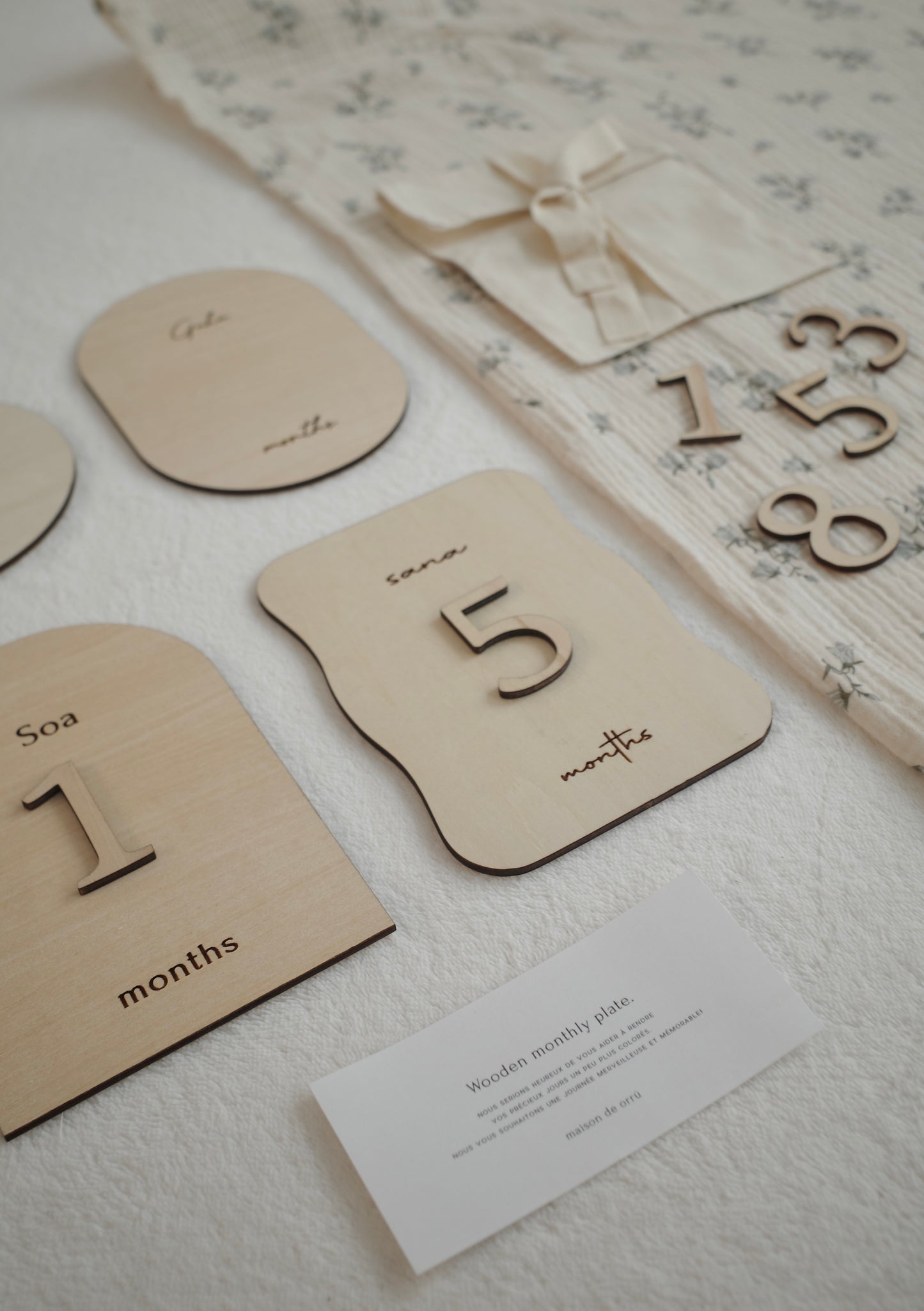 【名入れ】monthly plate