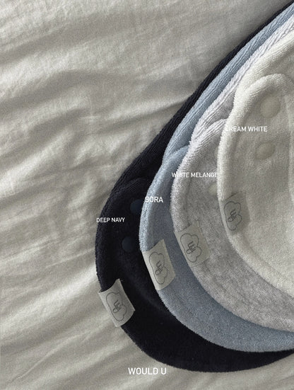 cloud terry bibs ☁️