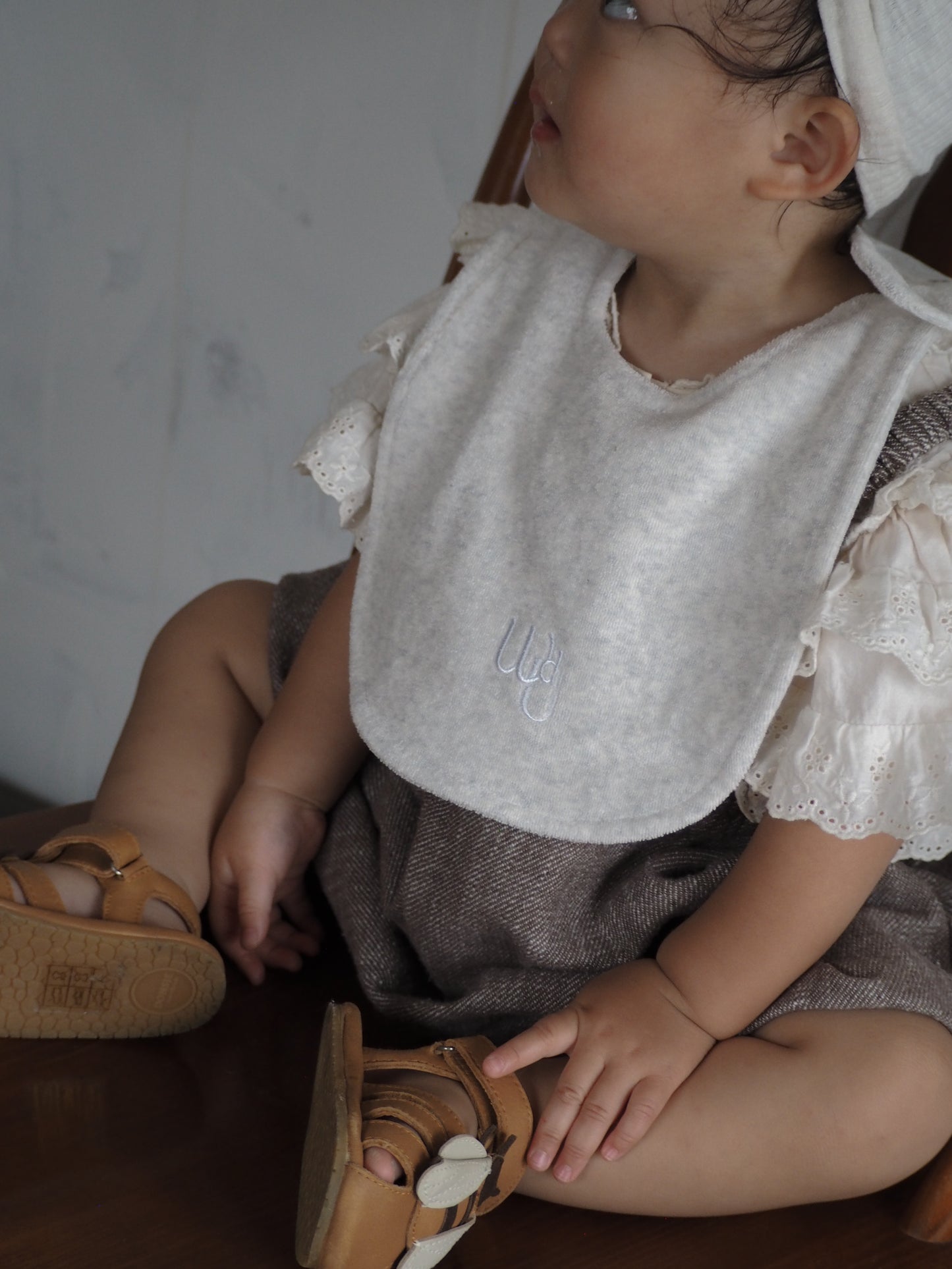 cloud terry bibs ☁️