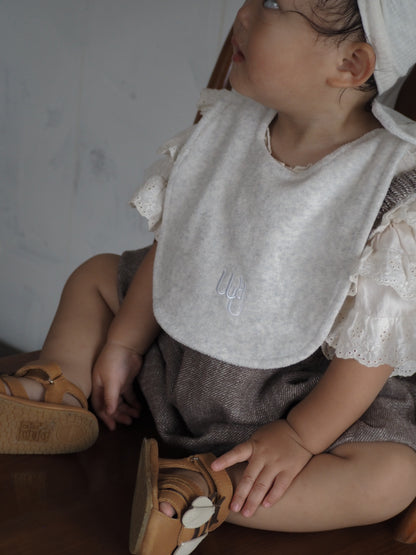 cloud terry bibs ☁️