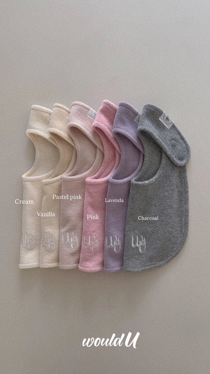 cloud terry bibs ☁️