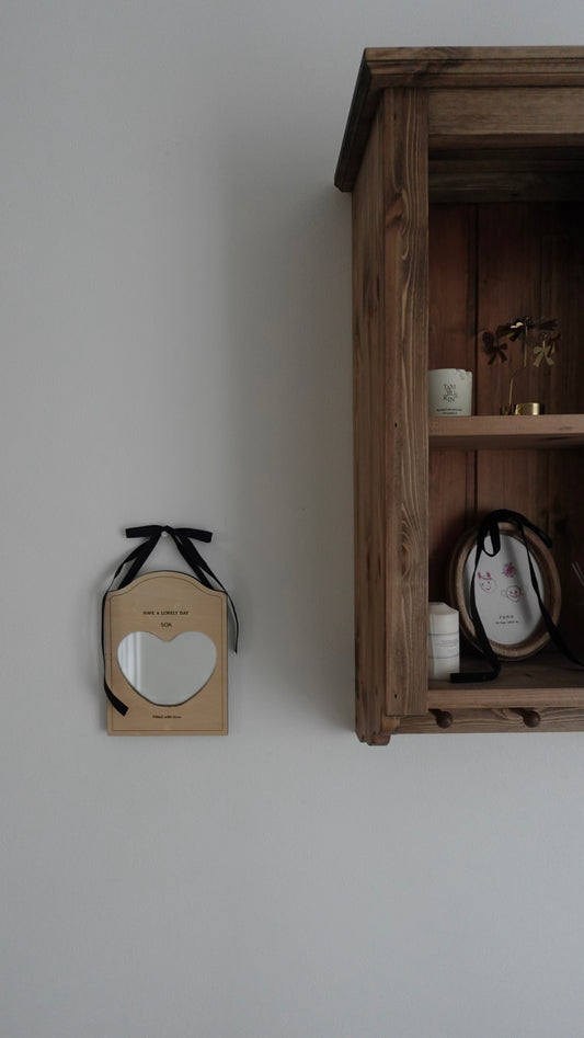 Heart Silhouette Mirror