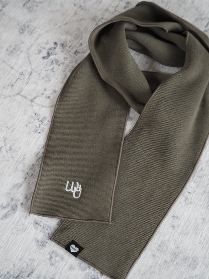 wouldu muffler / khaki