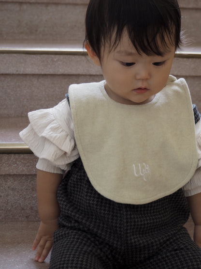 cloud terry bibs ☁️