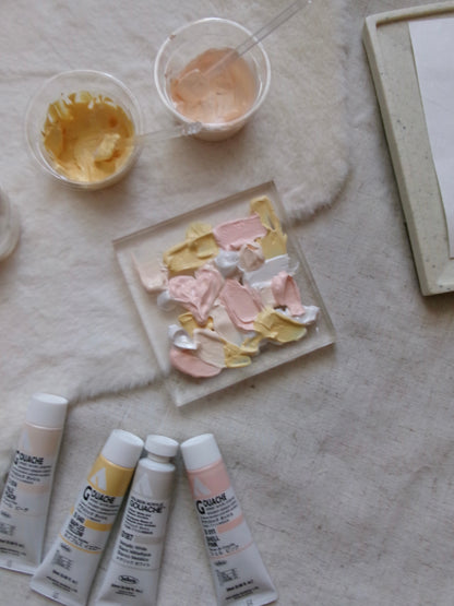 Acryl canvas set