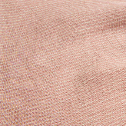 Marbles Pinafore - Dusty Rose Stripe Linen