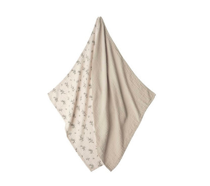 Bluebell Muslin Blanket Small 2pcs