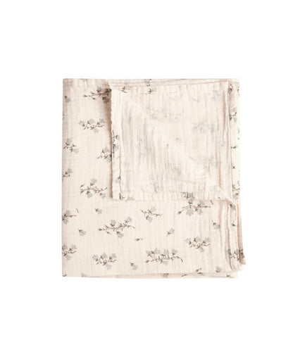 BlueBell Muslin Swaddle Blanket