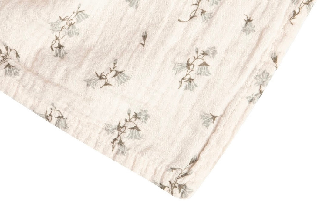 BlueBell Muslin Swaddle Blanket