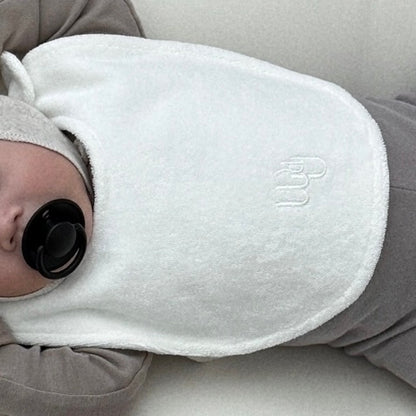 cloud terry bibs ☁️