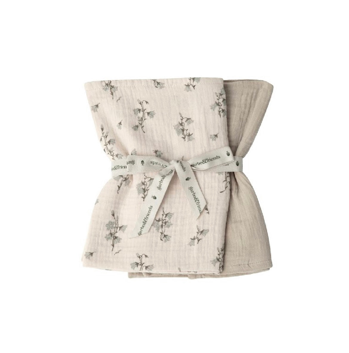 Bluebell Muslin Blanket Small 2pcs