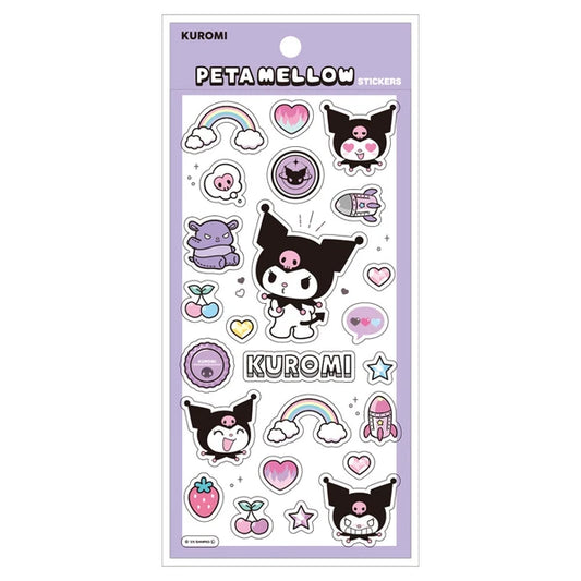 サンリオペタメロウステッカーズペタペタステッカーズ／クロミ